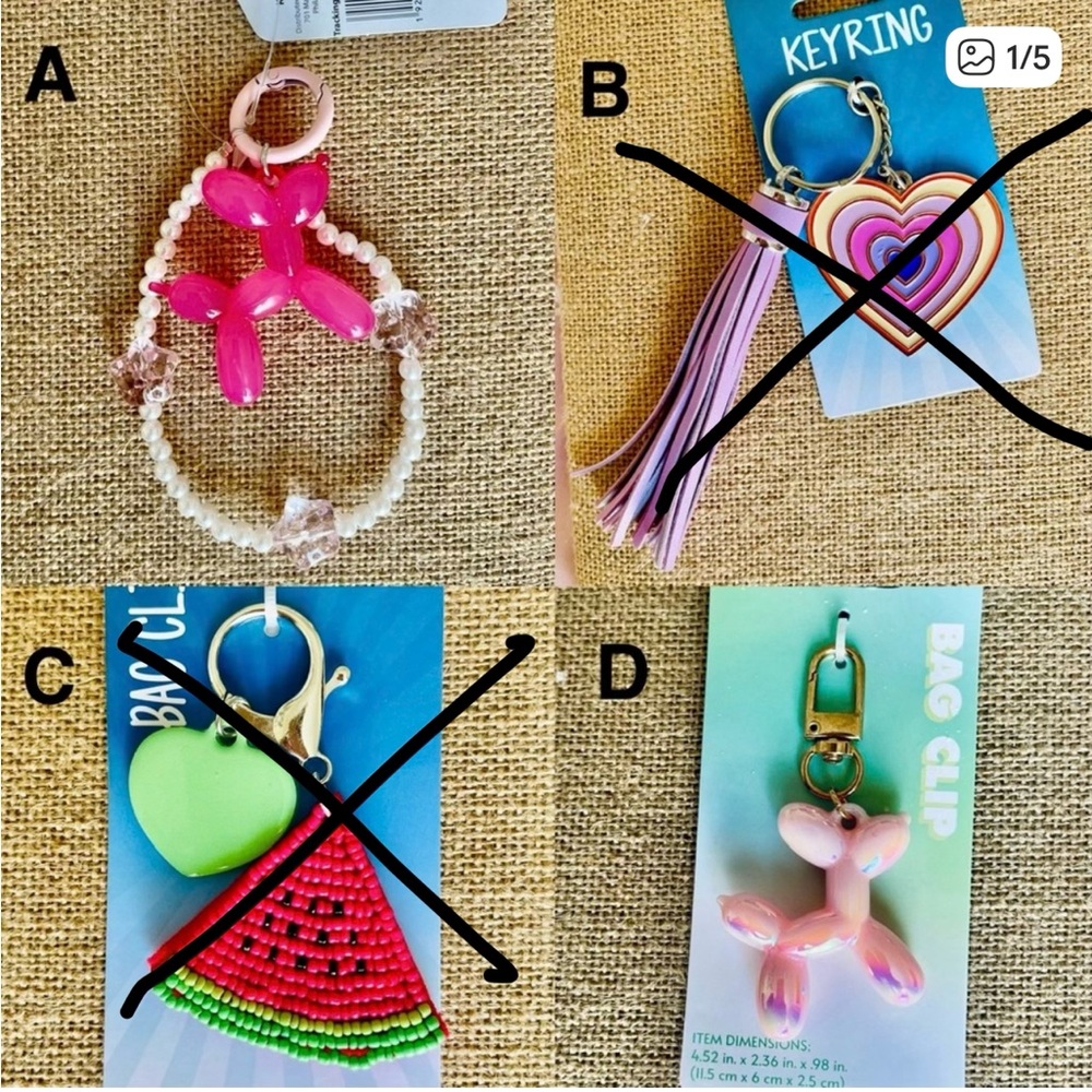 Bag Charms!!!